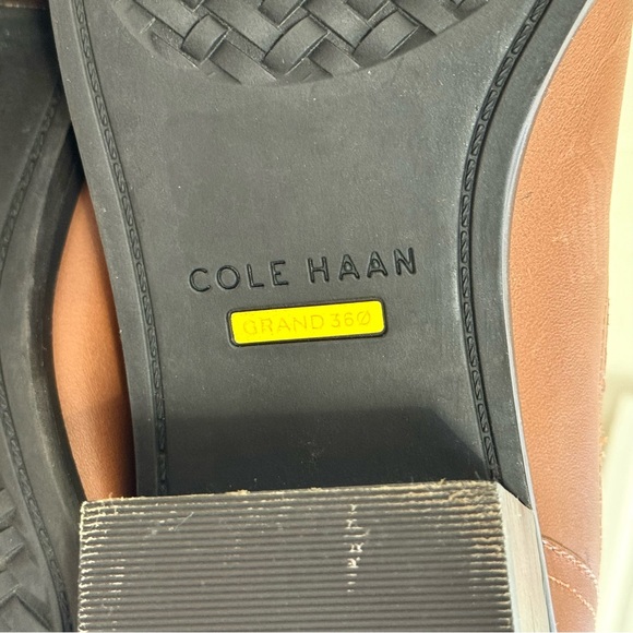 Cole Haan Teegan Bootie GRAND SERIES 360 7 Leather Earth Dark Brown Boots - Picture 9 of 11